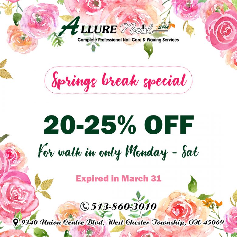 Nail salon 45069 | Allure Nail Spa | West Chester Township OH 45069