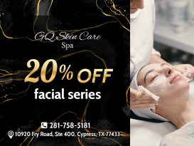 GQ Skin care & Spa - Beauty salon Cypress Creek Lakes Cypress TX 77433