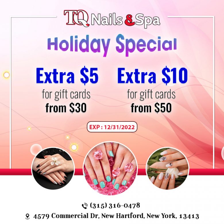 special offer - extra money when buy a gift card from $30
