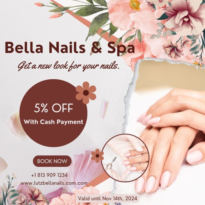 Nail Salon 33558 in Lutz Bella Nails & Spa in Florida 33558