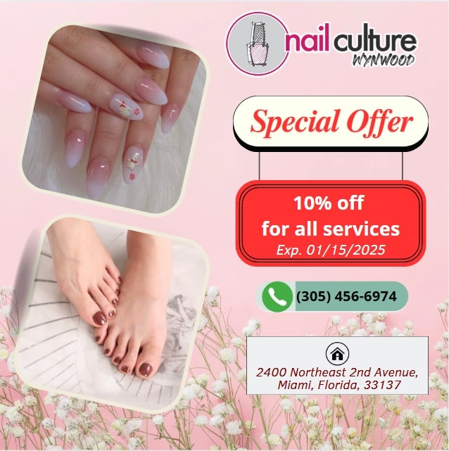 Nail salon 33137 | Nail Culture Wynwood | Miami, FL 33137