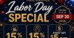 Celebrate Labor Day with LV Nail Lounge Austin, TX 78745 | Exp: Sep 30, 2026